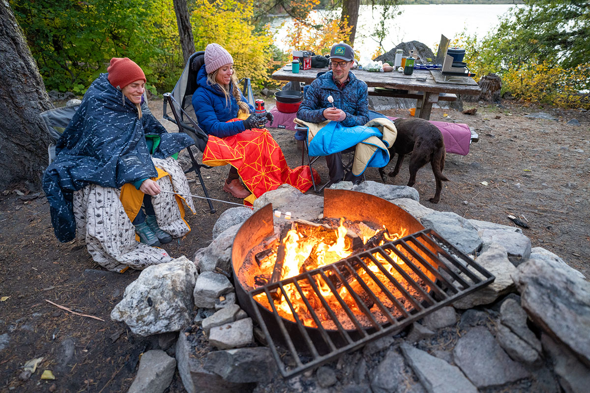 Camping chairs (sitting around campfire)