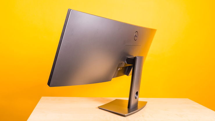 Dell ultrawide monitor rear view